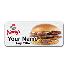 Wendy's Son of Baconator Badge