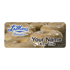 LaMar's Donuts Donuts on Rack Badge
