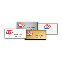 Dairy Queen Standard Badge