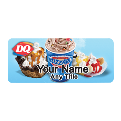 Dairy Queen Frozen Treats Badge