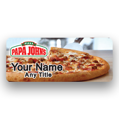 Papa John's Pepperoni Pizza Badge