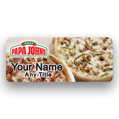 Papa John's Two Pizzas Badge