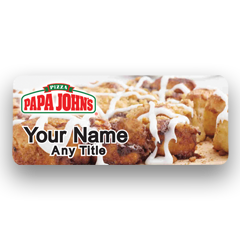 Papa John's Dessert Badge