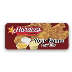 Hardees Chicken Tenders Badge