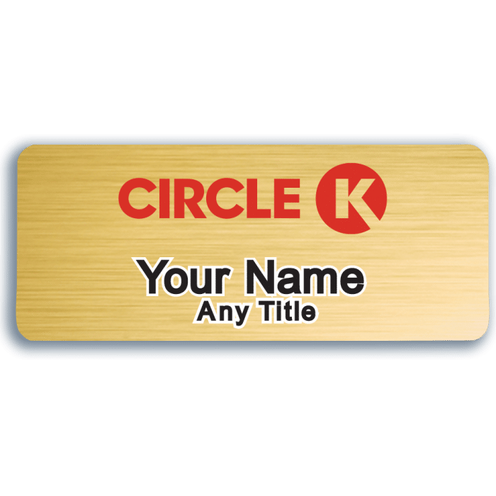 Circle K Gold Badge