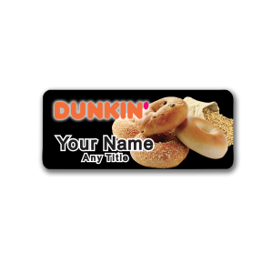 Dunkin Bagels Badge