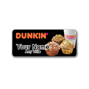 Dunkin Muffins and Coffee Badge