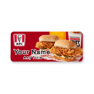 KFC Chicken Littles Badge