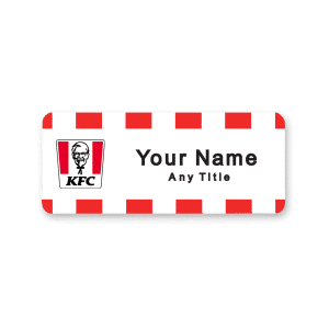 KFC Red Bars Badge