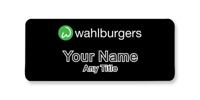 Wahlburgers Black Badge