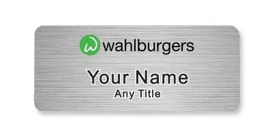 Wahlburgers Silver Badge