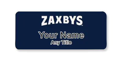 Zaxby's Blue Badge