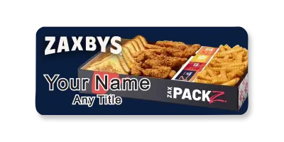 Zaxby's Party Pack Badge